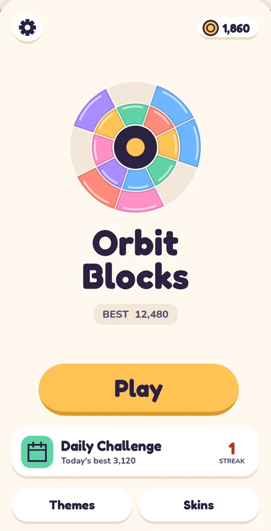 Main menu