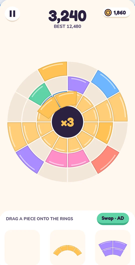 Orbit Blocks screenshot