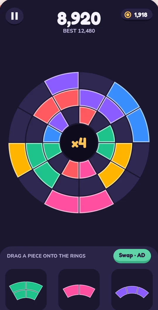 Orbit Blocks screenshot