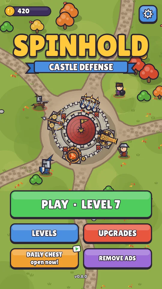 Main menu