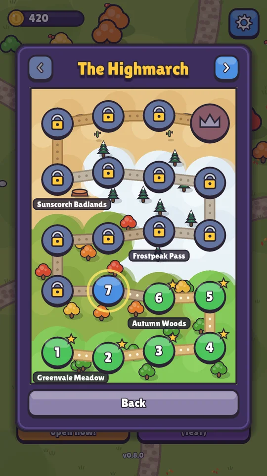 The World 1 map